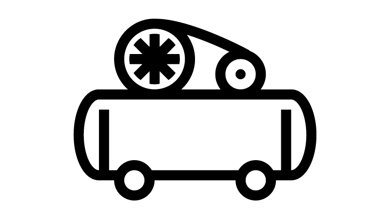 オイルレスとオイル式のエアーコンプレッサーの違い