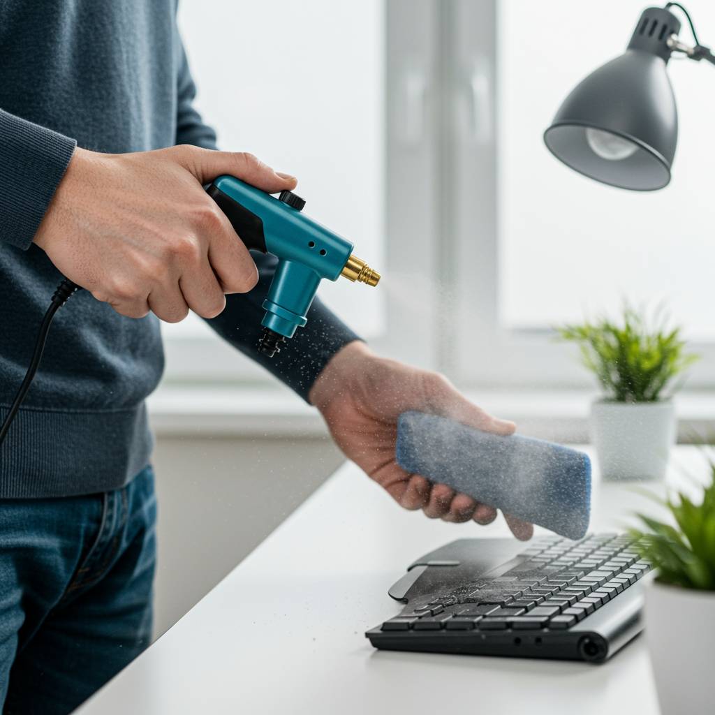 家中のほこりを一掃！初心者でも使えるコンプレッサー清掃ガイド