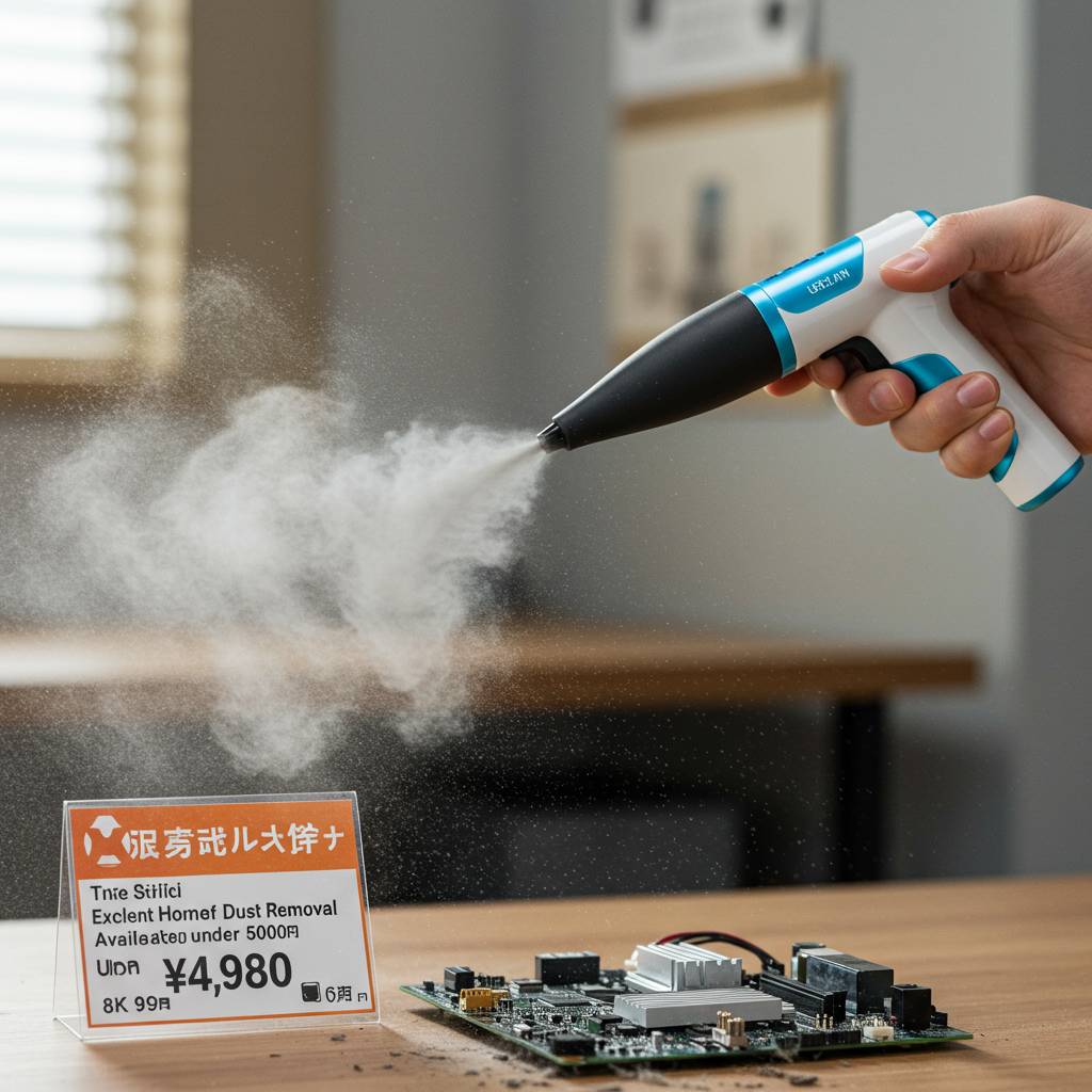 ほこり飛ばしの救世主！5000円以下で買える優秀家庭用コンプレッサー