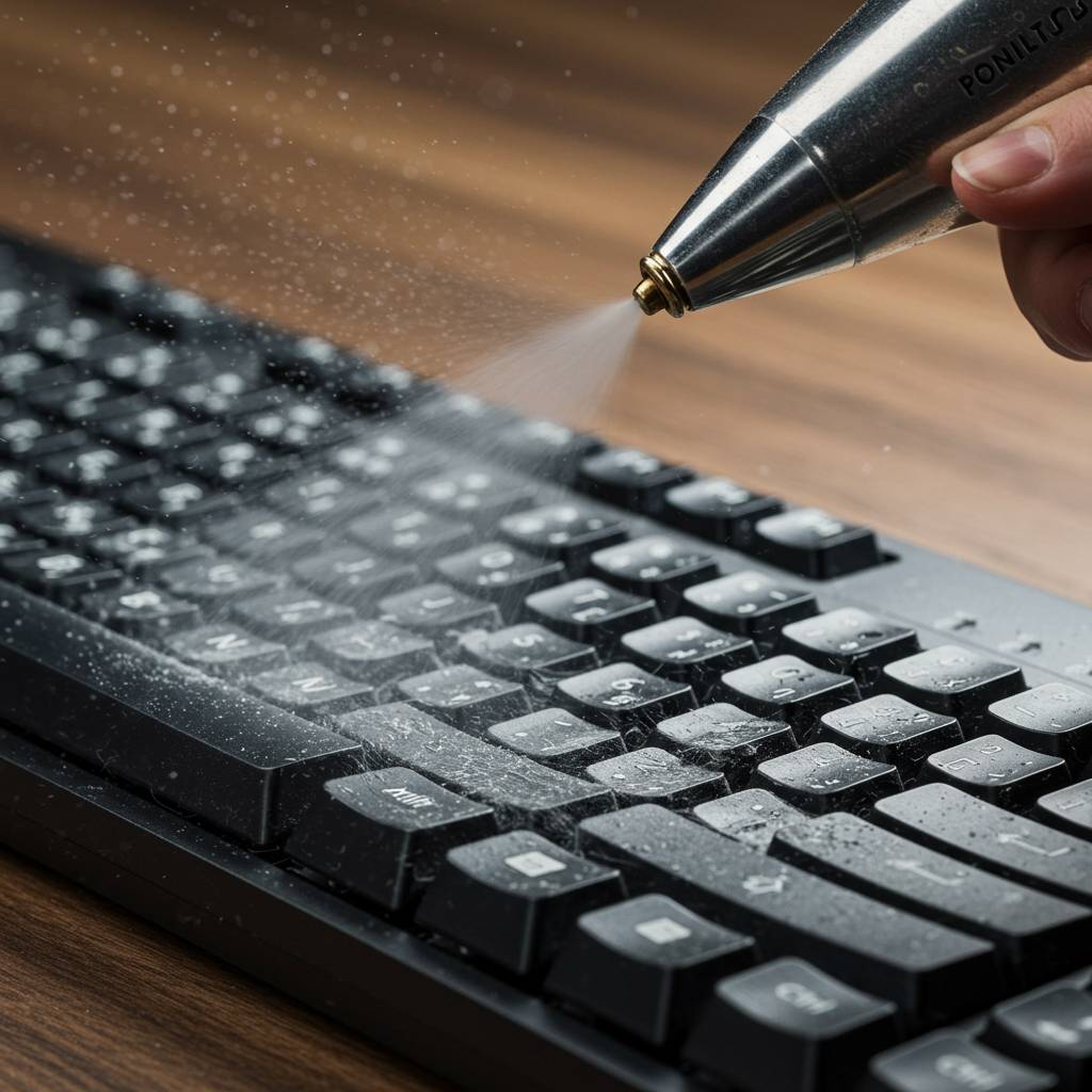 PCユーザー必見！エアーコンプレッサーでキーボード掃除が劇的に変わる